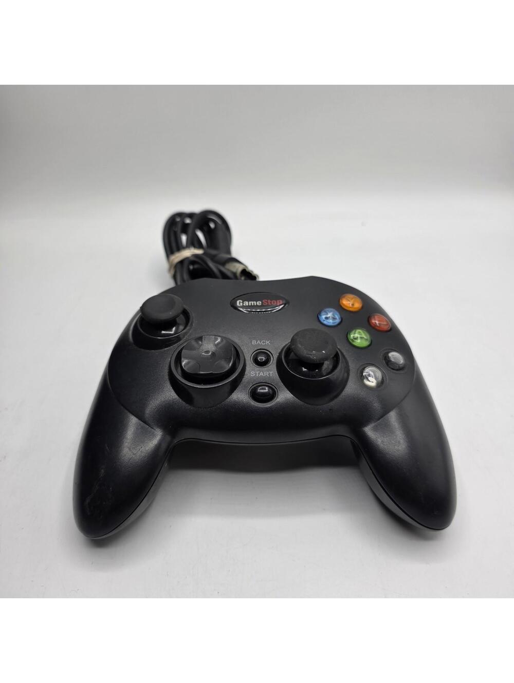 GameStop Wired Controller for Original Xbox Console Black BB-136 Tested Working